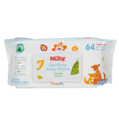 Nuby Ultra Premium Baby Wipes with Aloe & Chamomile