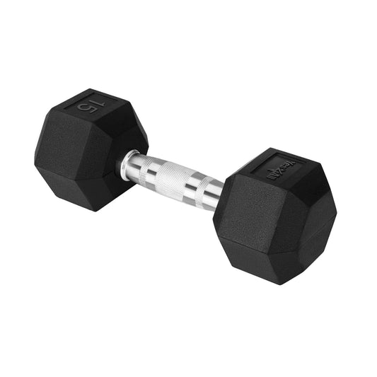 15 lbs Hex Dumbbell - Yes4All Cast Iron