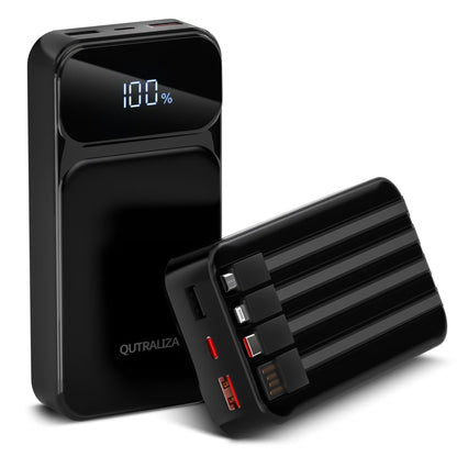 20000mAh Fast Charging Power Bank with Cables