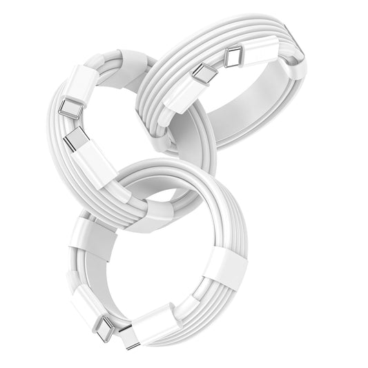 3 Pack USB C to USB C Charging Cable
