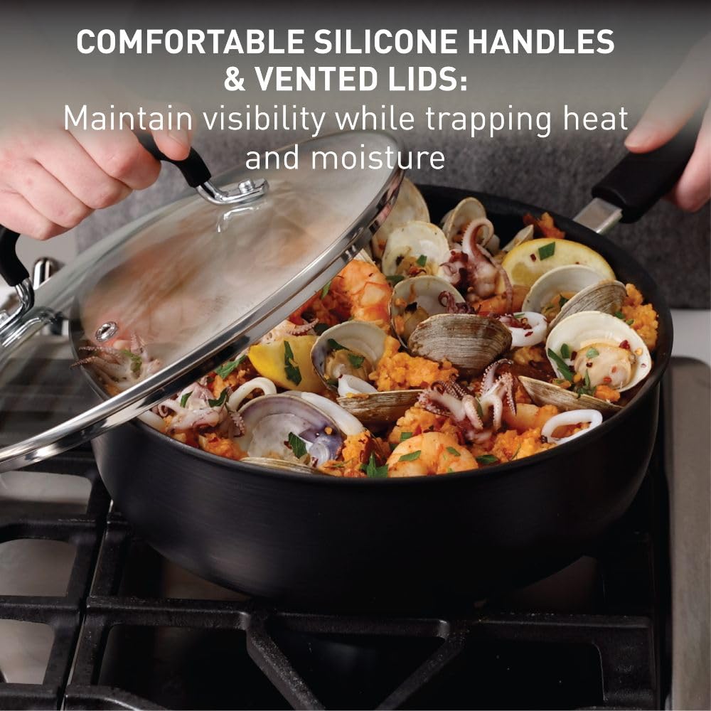 T-fal 14-Piece Nonstick Cookware Set