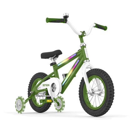 Jetson Light-Up 12" Bike with Training Wheels