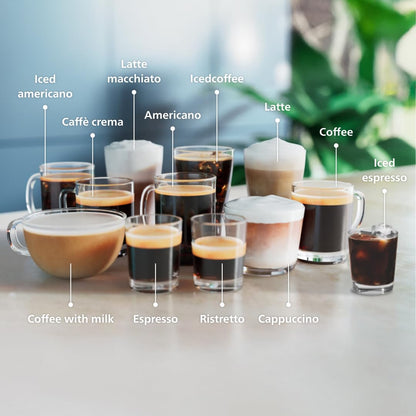 Philips Espresso Machine with LatteGo System