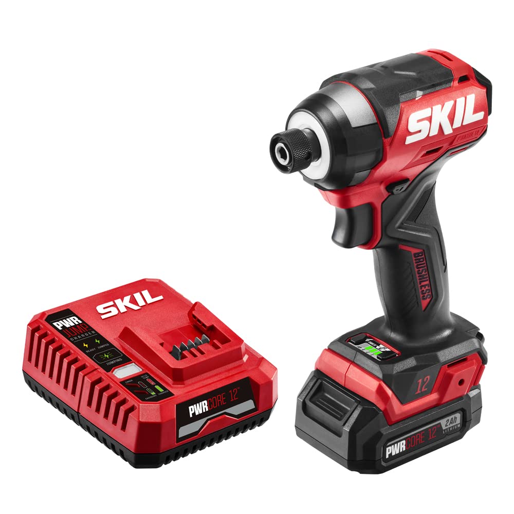 Skil 12V Brushless Impact Driver Kit with Batteries