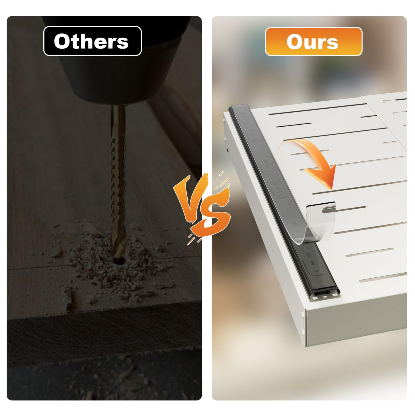 Adjustable Pull-Out Kitchen Cabinet Organizer