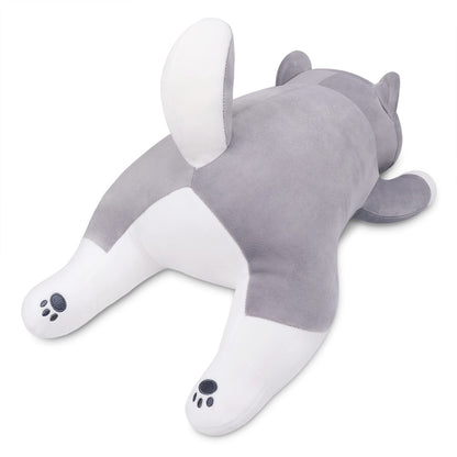 22'' Kawaii Husky Plush Pillow for Kids