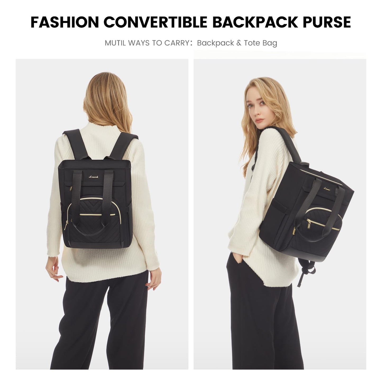 LOVEVOOK Waterproof Mini Backpack Purse for Women