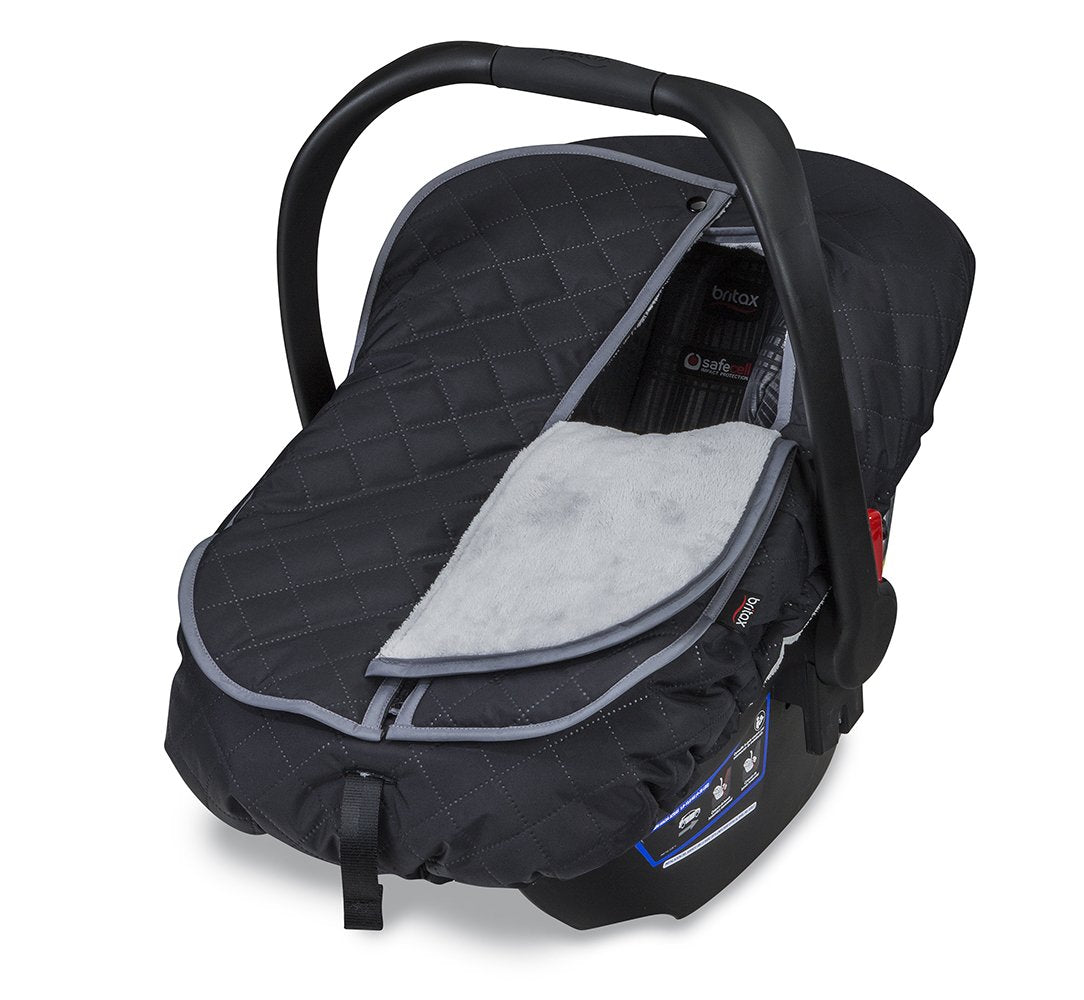 BRITAX Insulated Infant Car Seat Cover, Polar Mist