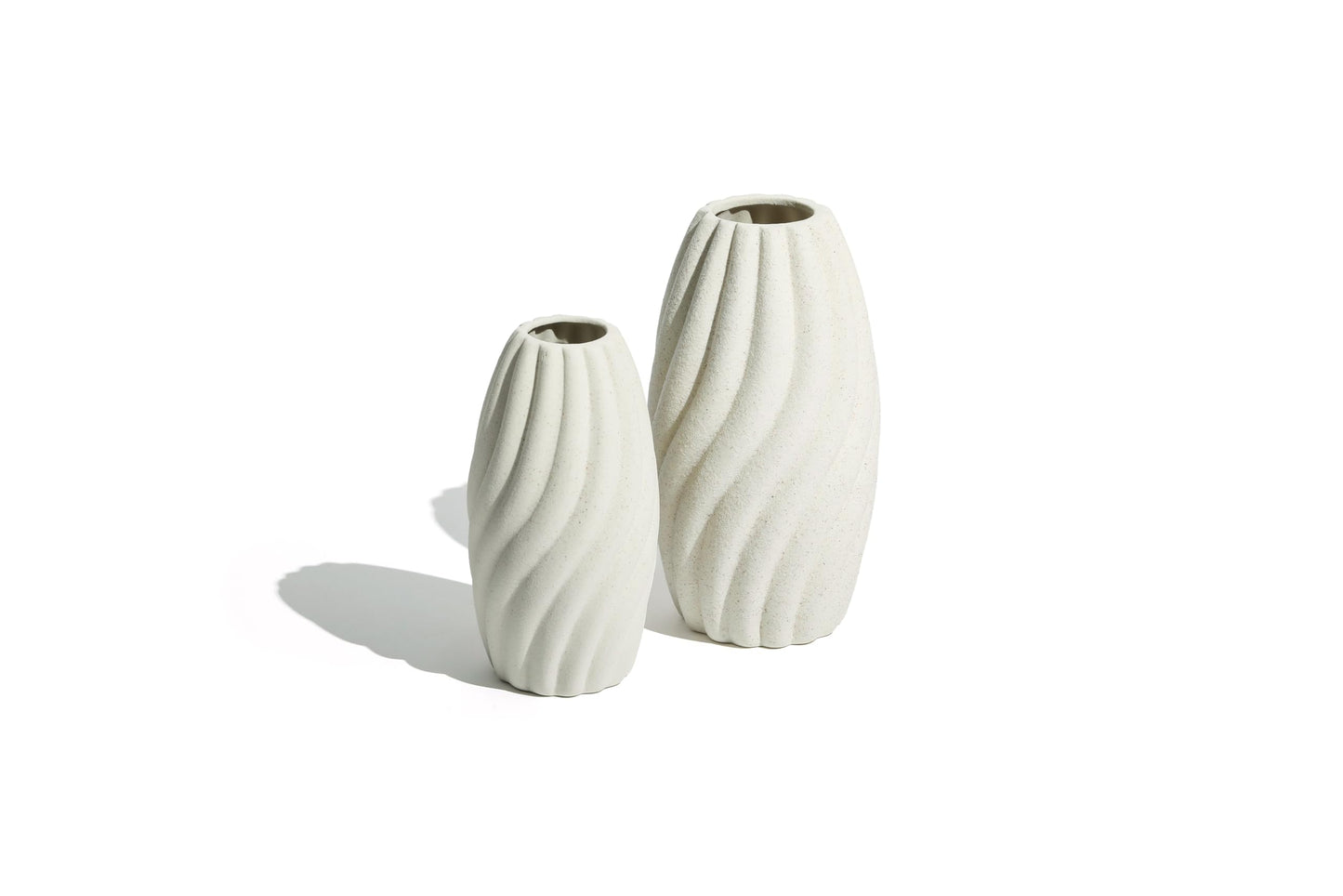 Rustic Ceramic Vase for Pampas Grass Decor