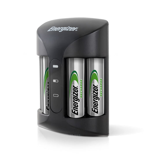Energizer Recharge Pro AA/AAA Battery Charger with Batteries