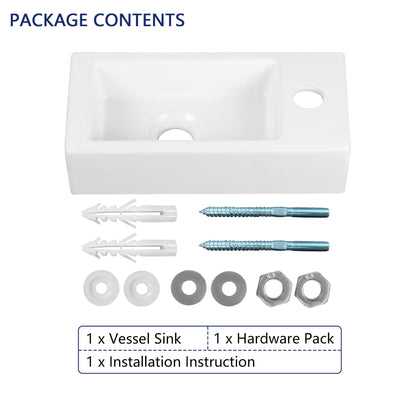 Deer Valley Mini Wall Mount Bathroom Sink