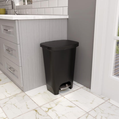 Glad Premium 13 Gallon Trash Can with Pedal