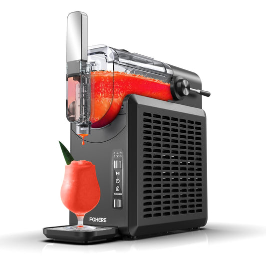 Slushie Machine with Self-Cleaning Function
