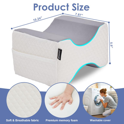 Knee Pillow for Side Sleepers - Pain Relief
