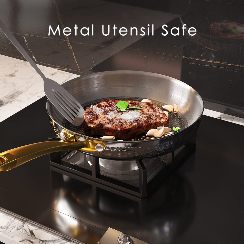 Tri-Ply Stainless Steel Pots and Pans Set