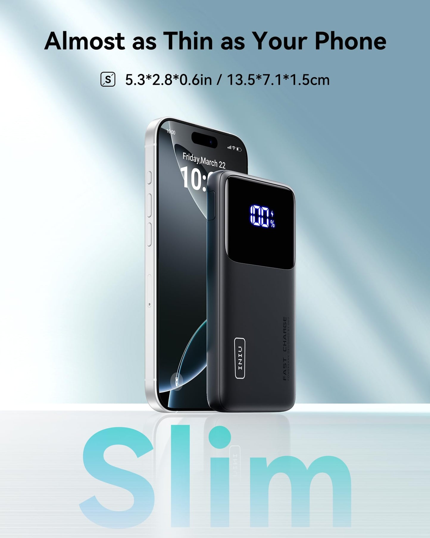 10000mAh INIU Fast Charging Power Bank