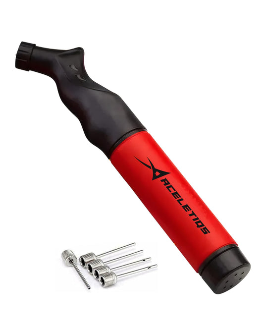 Hand Pump for Sports Balls with Needle Set