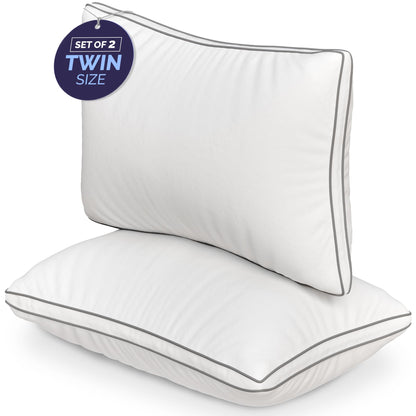 2 Pack TOOFLEE Luxury Down Alternative Pillows