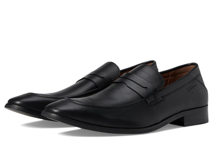 Tommy Hilfiger Men's Black Simol Penny Loafers