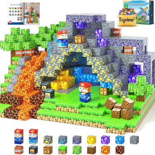 100 Piece Magnetic Building Blocks STEM Toy Set