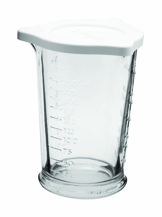 Anchor Hocking Triple Pour Glass Measuring Cup, 8 Oz Measuring Glass