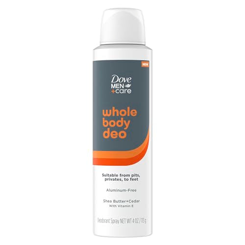Dove Men+Care Whole Body Deodorant Spray 4 oz