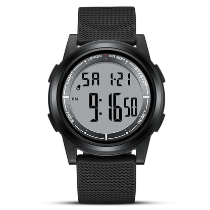 Digital Stopwatch Sports Watch with LED Backlight