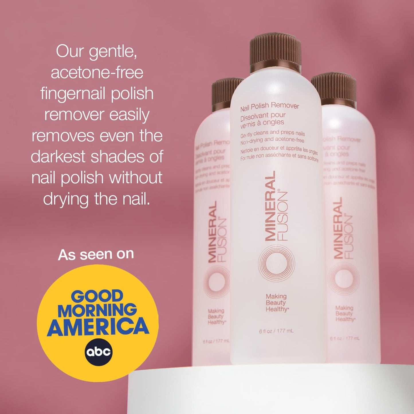 Mineral Fusion Acetone-Free Nail Polish Remover