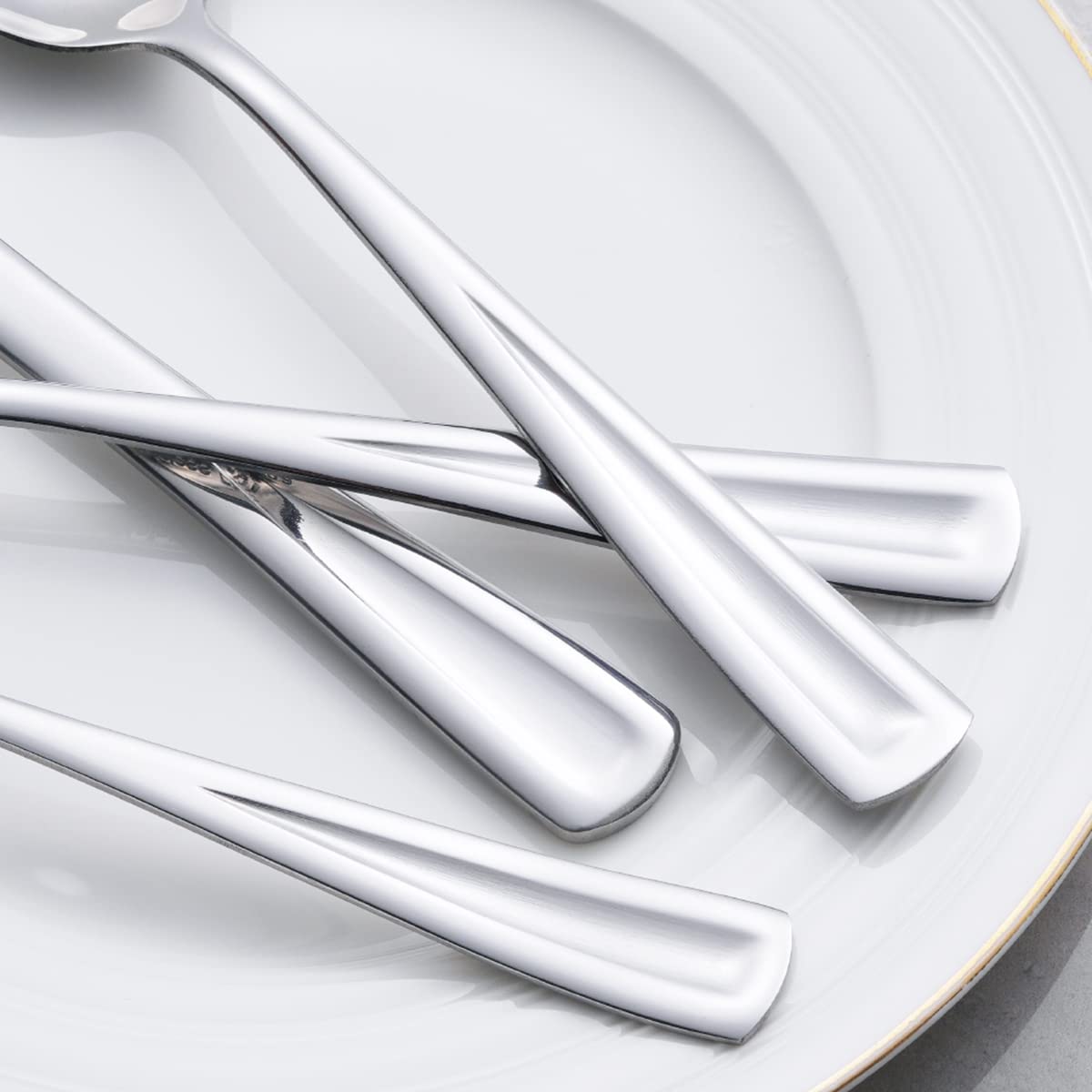 20-Piece Stainless Steel Flatware Set for 4