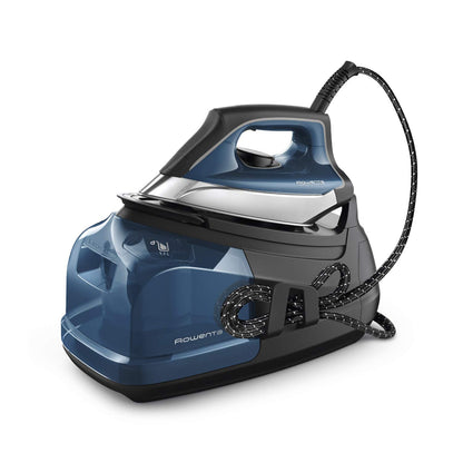 Rowenta IXEO Steamer with Ironing Board and Perfect Steam Pro Steam Station