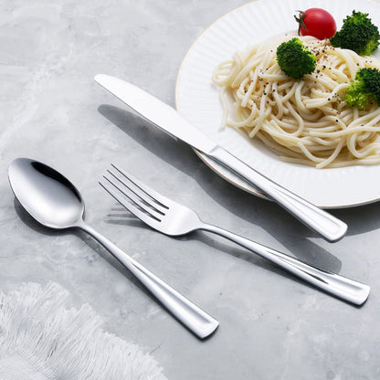 20-Piece Stainless Steel Flatware Set for 4