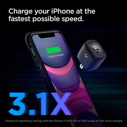 Spigen 20W GaN USB-C Charger for iPhone