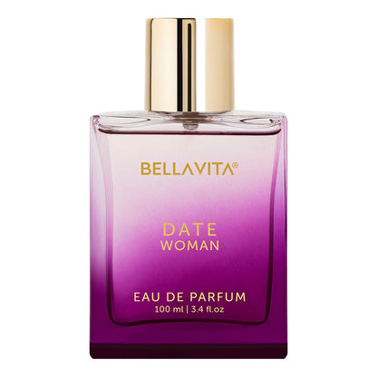 Bella Vita Luxury Date Woman Perfume for women | Eau De Parfum for Women | Pink Pepper, Red Fruit & Jasmine | Fruity & Spicy Long-Lasting EDP Fragrance Scent | 100 ML (3.34 FL. OZ.)