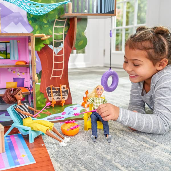 KidKraft 2-in-1 Glamp & Go Doll Camper