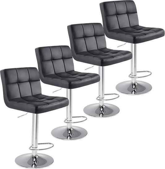 Set of 4 Counter Height Bar Stools