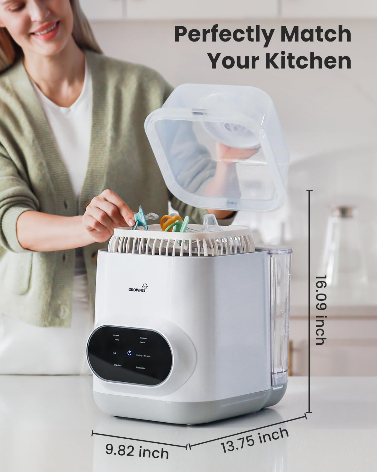 Grownsy Bottle Washer and Sterilizer Pro