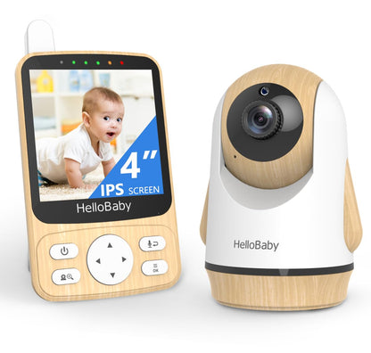 HelloBaby Video Baby Monitor with 4" Screen