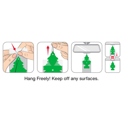 LITTLE TREES Long Lasting Car Air Fresheners