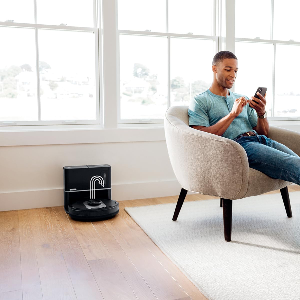 Shark AI Robot Vacuum with Self-Empty Base