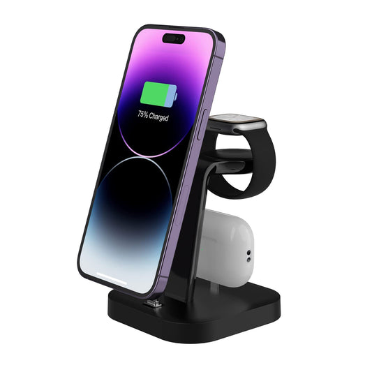 3-in-1 Wireless Charger Dock for Apple Devices