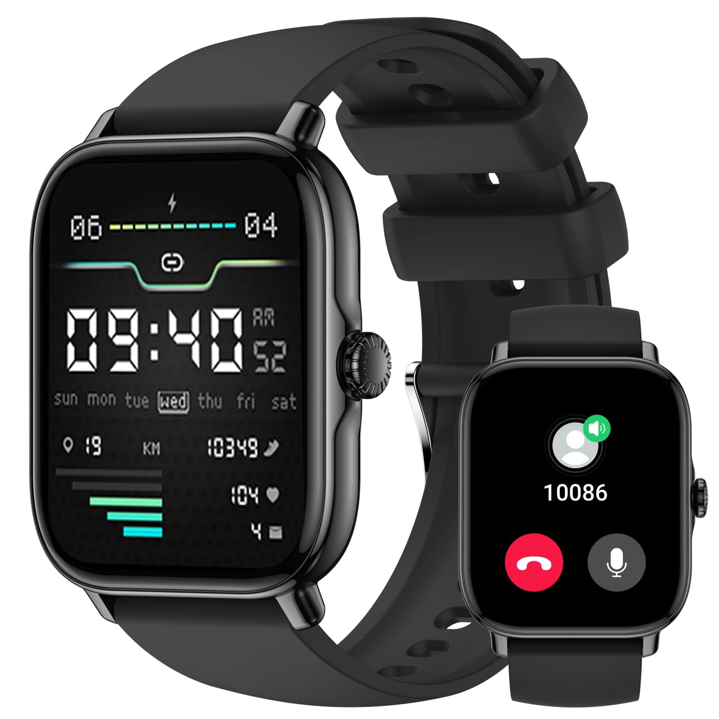 Smart Watch Fitness Tracker with Call Function
