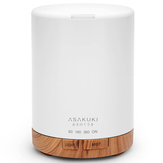 ASAKUKI 300ML Essential Oil Aroma Diffuser