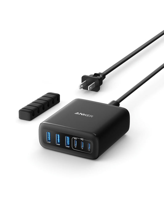 112W Anker 6-Port Fast Charging Station