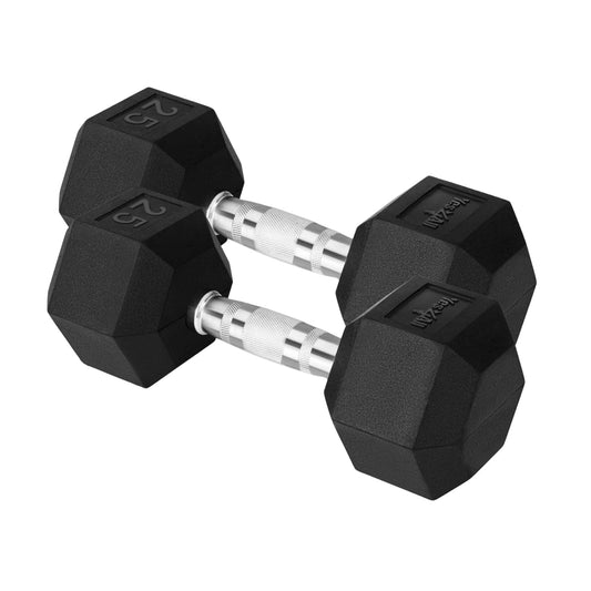 25 lbs Yes4All Hex Dumbbell Pair