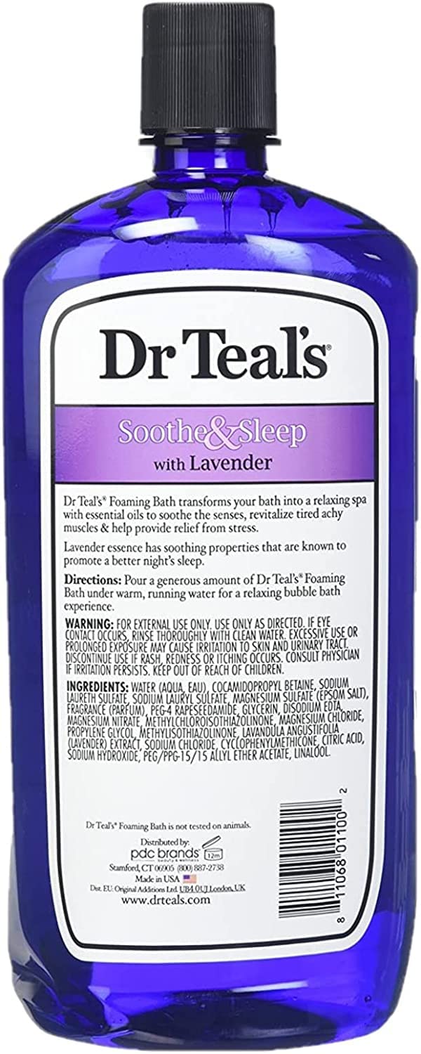 2 Pack Dr. Teal's Foaming Bath Gift Set