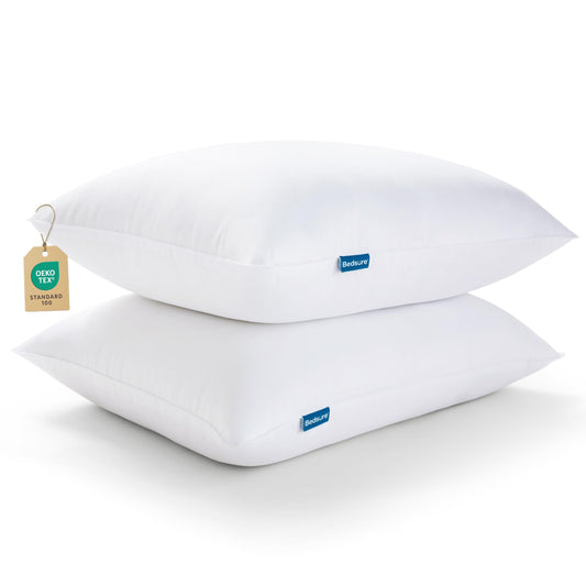 Bedsure Queen Size Soft Bed Pillows Set of 2