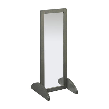 ECR4Kids Toddler Bi-Directional Mirror - Grey Wash