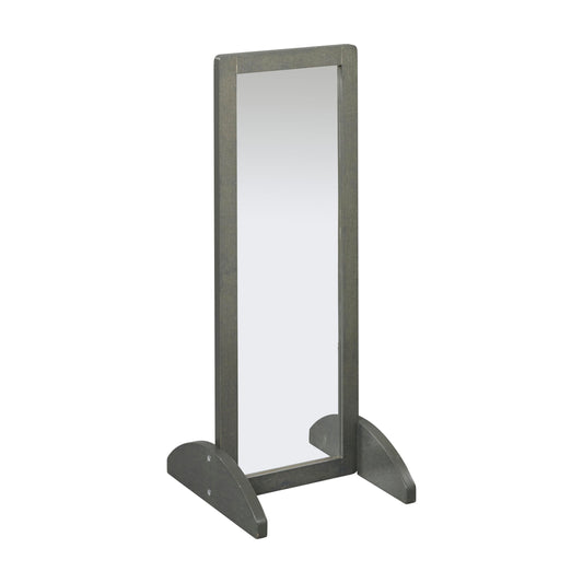 ECR4Kids Toddler Bi-Directional Mirror - Grey Wash