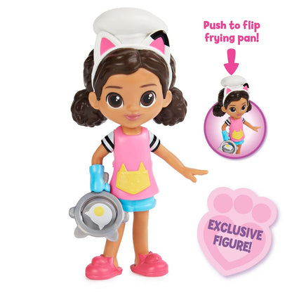 Gabby’s Dollhouse, Lunch and Munch Kitchen Set with 2 Toy Figures, Accessories and Furniture Piece, Kids Toys for Ages 3 and up
