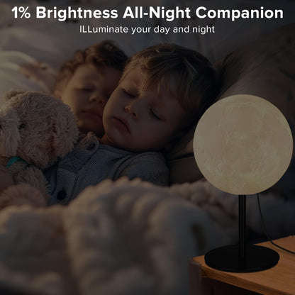 Small Table Lamp for Bedroom - Moon Lamp